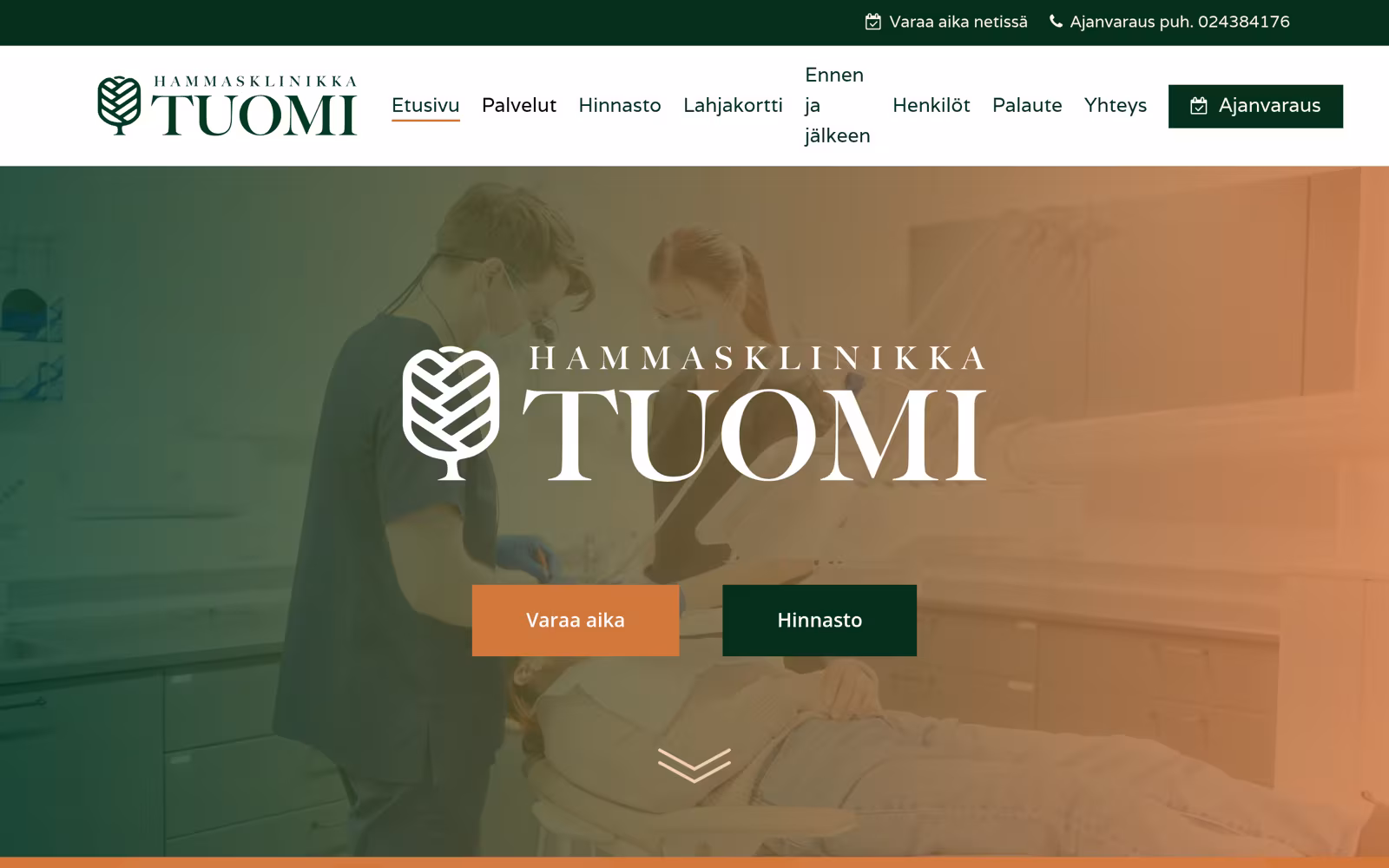 Hammastuomi.fi — Hammashoidon verkkokauppa + ajanvaraus